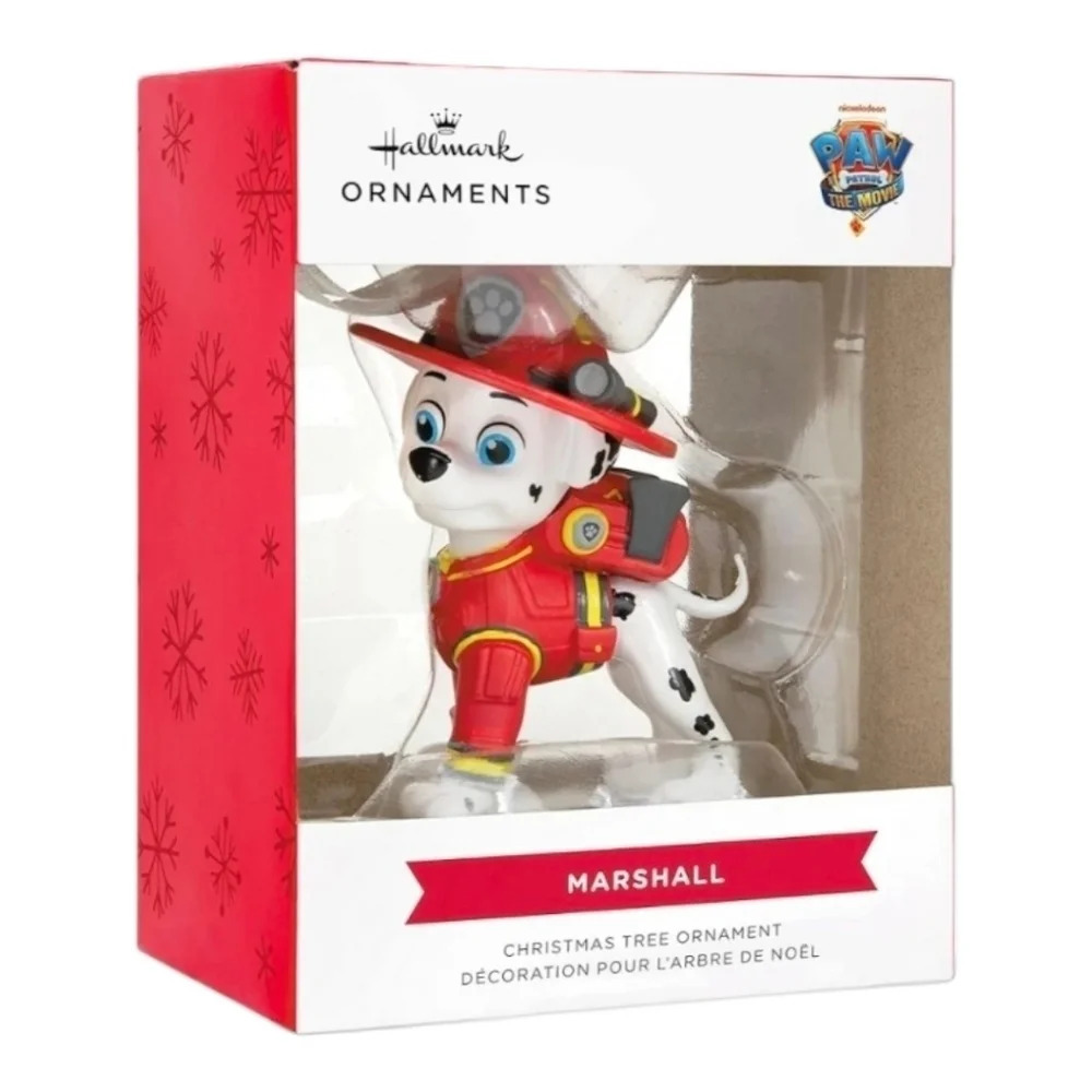 Hallmark Christmas Ornament Paw  Patrol Marshall NWT